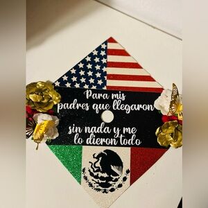 First generation grad cap cover
